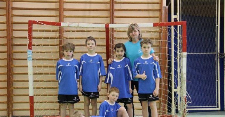 Školní liga v házené na ZŠ Pod Skalkou – 1. třídy