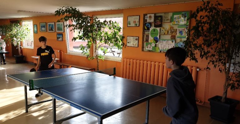 Školní turnaj v ping-pongu pro žáky 6. a 7. ročníků