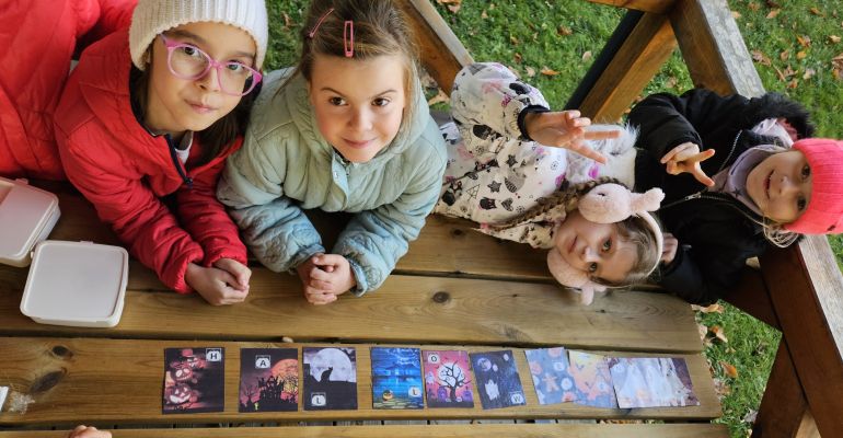 Halloweenská písmenková pátračka ve školní družině