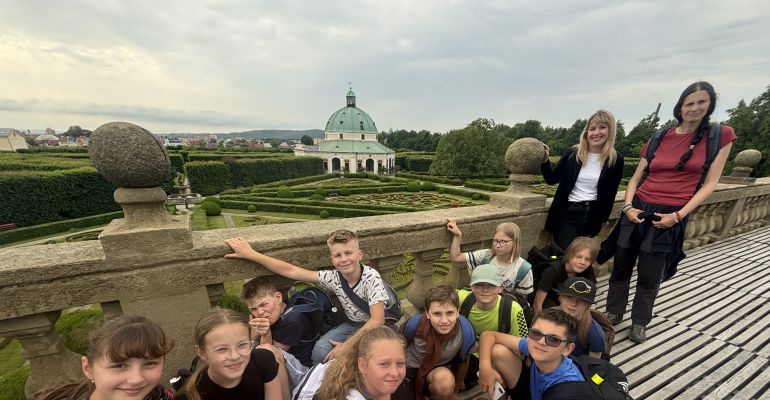 Výlet 5.A do Kroměříže
