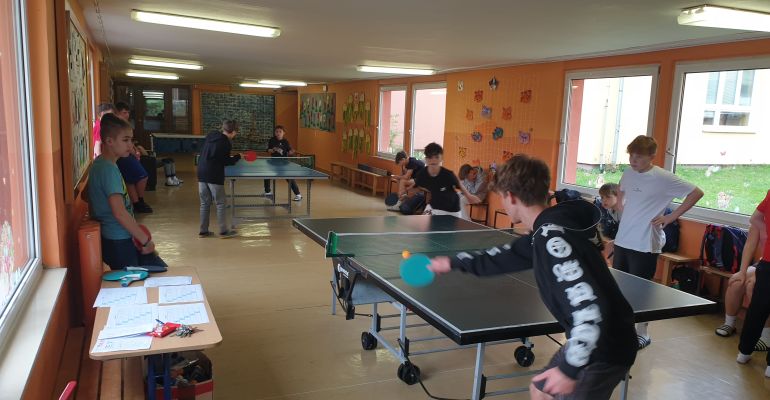 Stolní tenis pro žáky 6. a 7. tříd