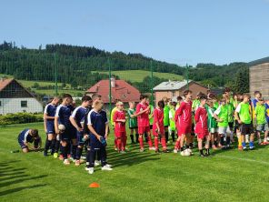 Obrázek k aktualitě Okrskové kolo v malé kopané mladších žáků ve Vidči