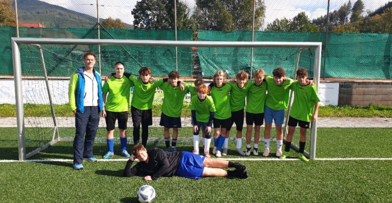 3. místo v okrskovém kole ve fotbale starších žáků