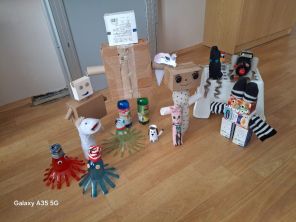 Obrázek k aktualitě Projekt Design and Recycled Toy ve 3.B