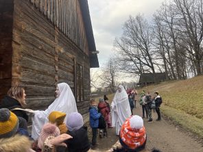 Obrázek k aktualitě Vánoce na dědině s 3.B