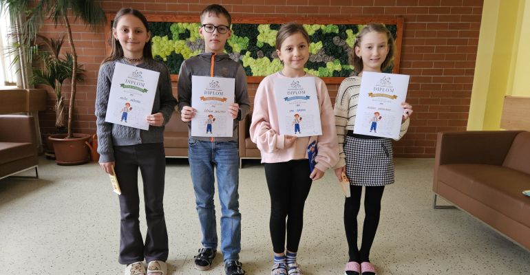 Školní kolo recitační sloutěže 4. a 5. třída