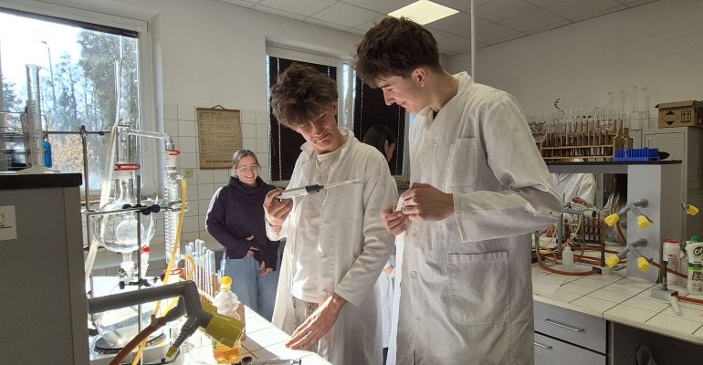 Deváťáci trénují v labinách