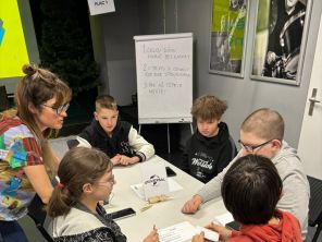 Obrázek k aktualitě Žáci z 6.B si vyzkoušeli, jak vzniká film