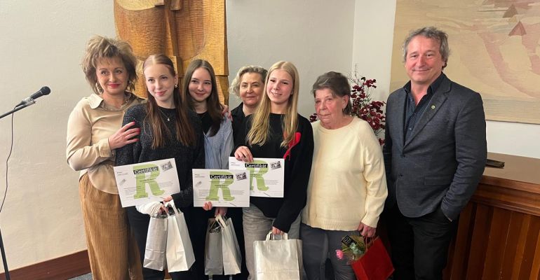 Účast žákyň 9.A na projektu Příběhy našich sousedů