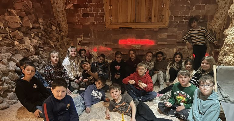 3.A v solné jeskyni