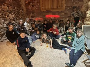 Obrázek k aktualitě 3.A v solné jeskyni
