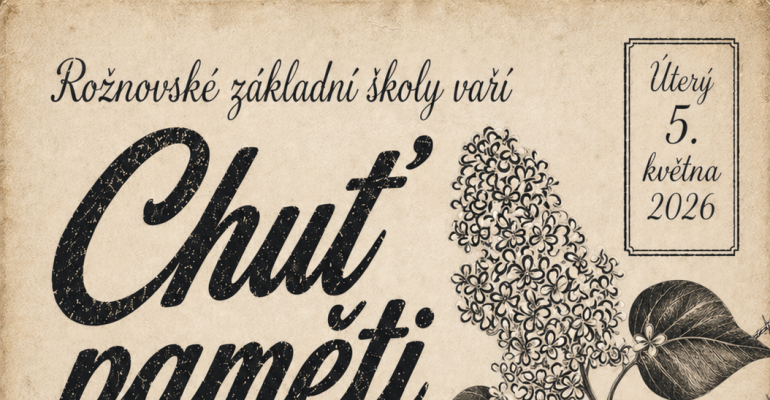 Rožnovské základní školy vaří Chuť paměti