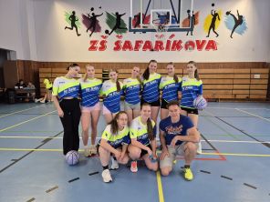 Obrázek k aktualitě 2. místo v okresním kole basketbalu dívek 8.-9.tříd